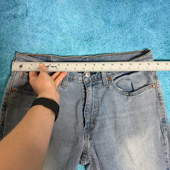 Levi’s 541 Men’s Jeans – Size 31x30 (Fits 32x27) Blue Straight Fit Stretch Denim - Picture 2 of 16